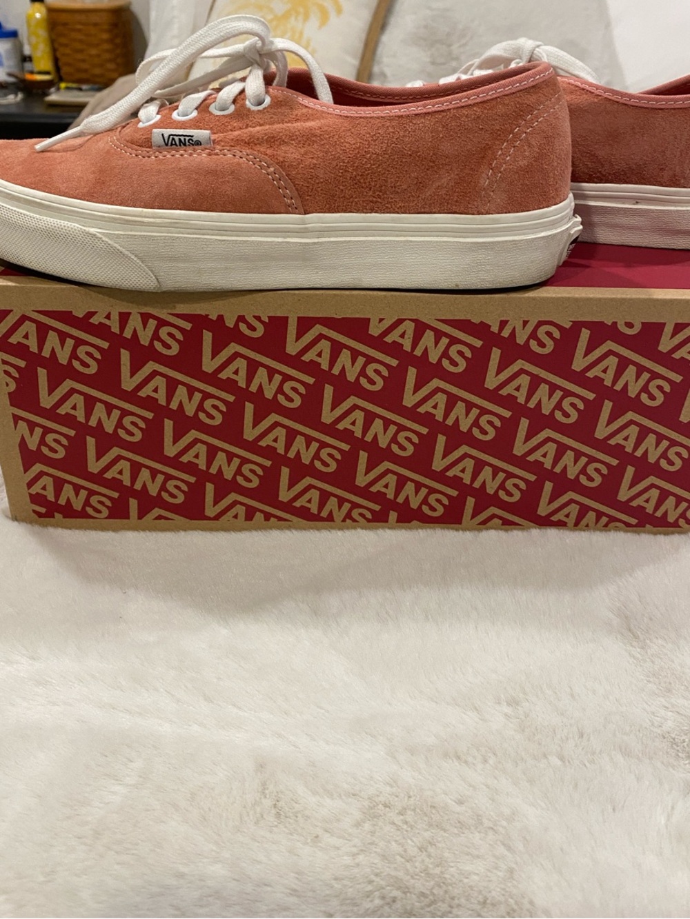 Vans Pig Suede Authentic Sneakers - Picture 1 of 11